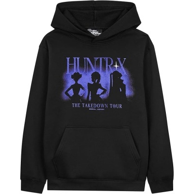 Sweat com capuz guerreiras Kpop Huntrix - oficial