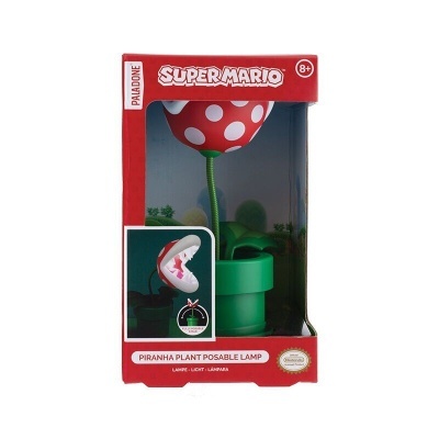 Candeeiro planta piranha Super Mario Bros