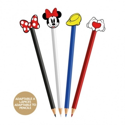 Conjunto 4 borrachas Minnie