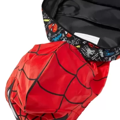Conjunto Escolar Spiderman - Mochila + lancheira + garrafa + porta-lápis
