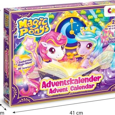 Calendário de advento infantil Magic PONYS