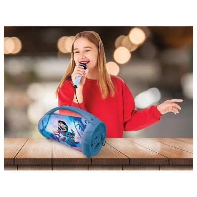 Coluna de som com microfone Bluetooth Stitch Disney
