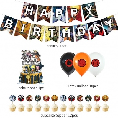 Kit aniversário Naruto