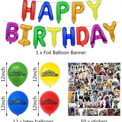 Balões aniversário My Hero Academia