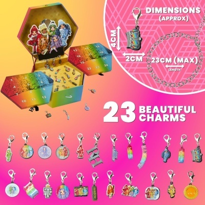 Calendário de advento infantil Rainbow High