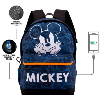 Mochila Blue Mickey Disney