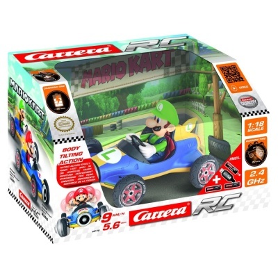 Carro telecomandado Luigi Mario Kart