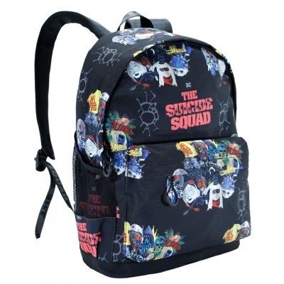 Mochila Taskforce Esquadrão Suicida DC Comics adaptable 45cm