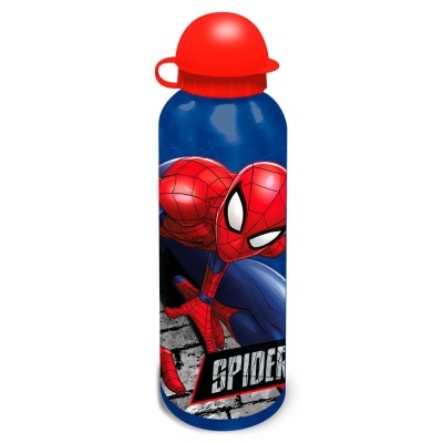 Cantil alumínio + sanduicheira Spiderman Marvel 500ml