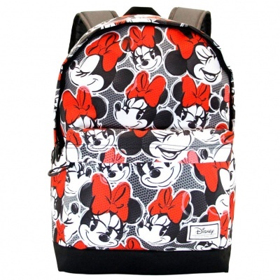 Mochila Escolar Lashes Minnie Mouse Disney 41cm