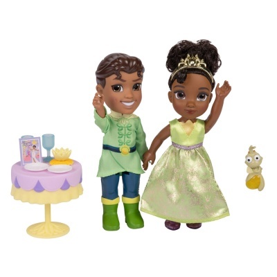 Boneca Tiana + Naveen Tiana e o Sapo Disney 15cm