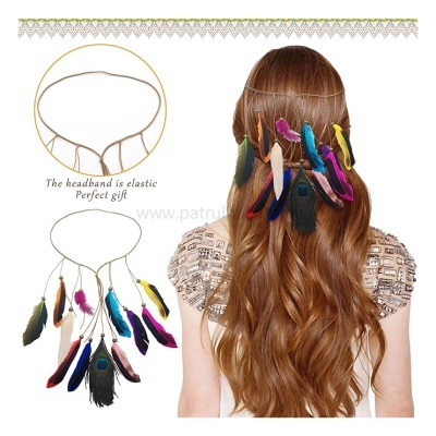 Fato de índio(a) com acessórios