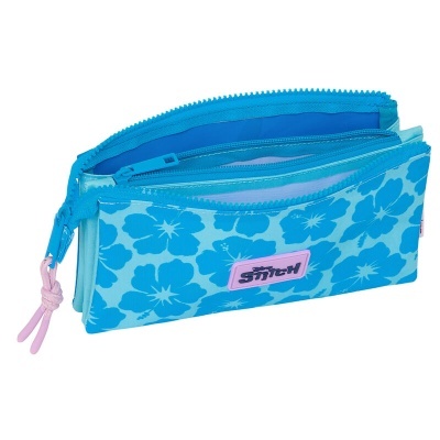 Porta-lápis Hawaii Stitch Disney triplo