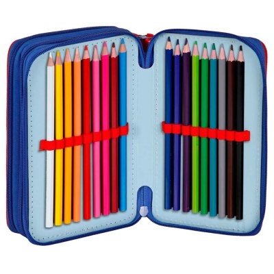 Estojo com material Capitan America Marvel