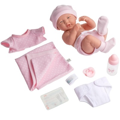 Boneca Reborn 24 meses - 36 cm vinil