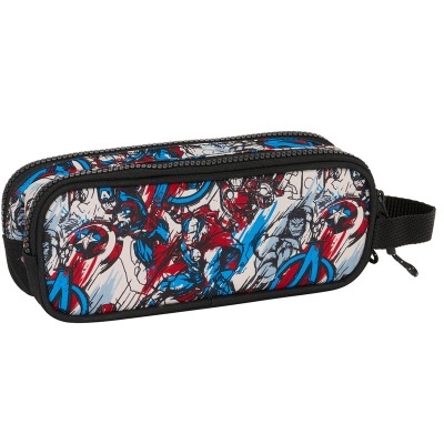 Porta-lápis Forever Avengers Marvel duplo