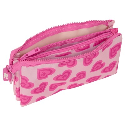 Porta-lápis Love Barbie Triplo