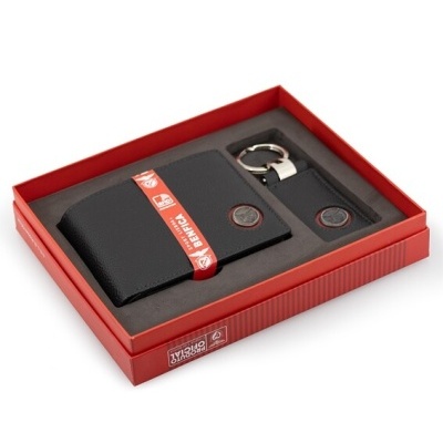 Conjunto Carteira + Porta-Chaves BENFICA