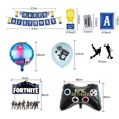 Kit aniversário Fortnite