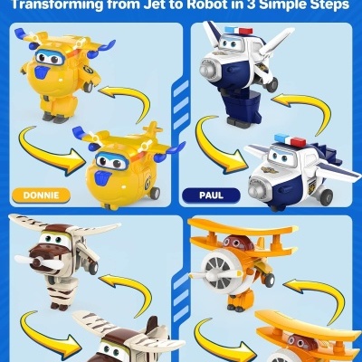 Super Wings Alpha Group Co., Ltd - Pack 15 figuras