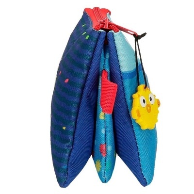 Porta-lápis triplo Baby Shark Happy Family