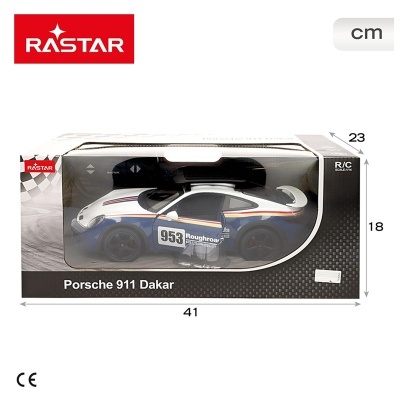 Carro Telecomandado Porsche 911 Dakar, escala 1:14