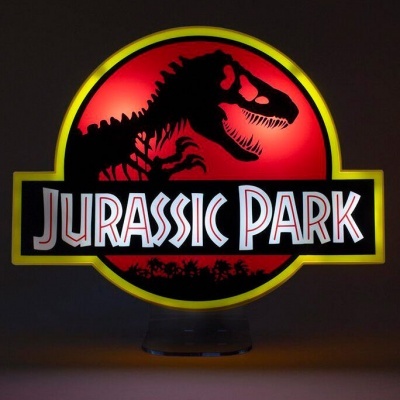 Luz / Candeeiro / Luz Presença Logo Jurassic Park