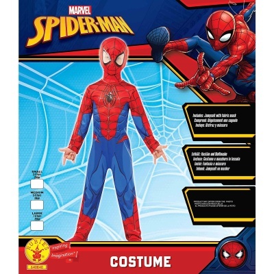 Disfarce Spiderman clássico para criança