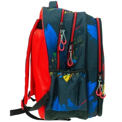Mochila Escolar Spiderman Marvel Blue 43 cm