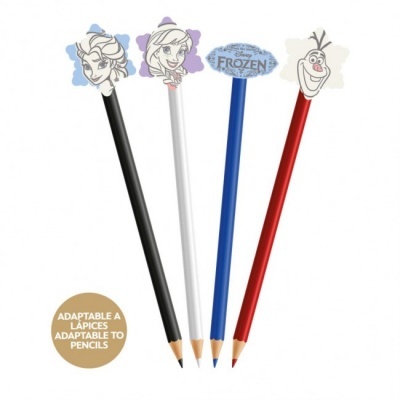 Conjunto 4 borrachas Frozen 2