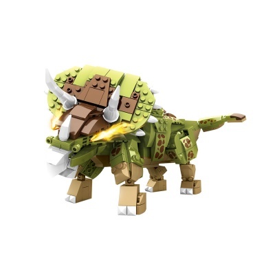GIROS ENCAIXES 6+ DINO TRICERATOPS