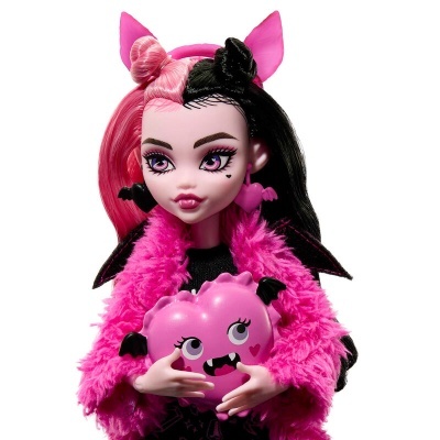 Boneca Draculaura Fiesta Pijama Monster High 25cm