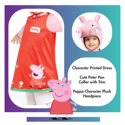 Fato Peppa Pig - Porquinha Peppa