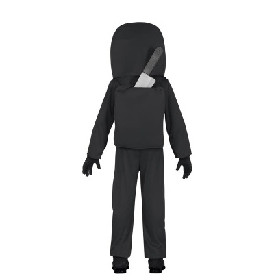 Fantasia de Among Usg Kids Black Impostor