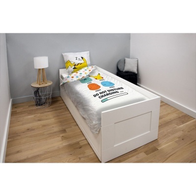 Capa de Edredão Premium Pokémon cama 90 algodão