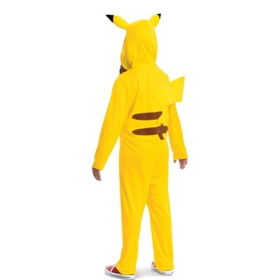Fato de Pokémon Pikachu com cauda de luxo para crianças