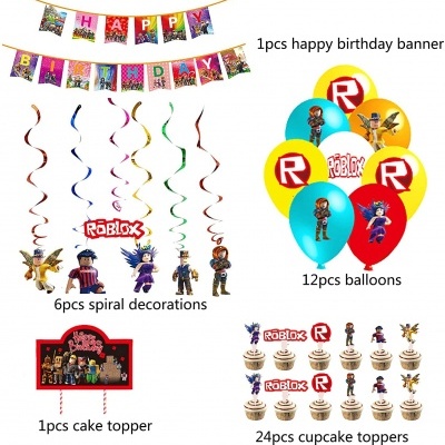 Kit aniversário Roblox