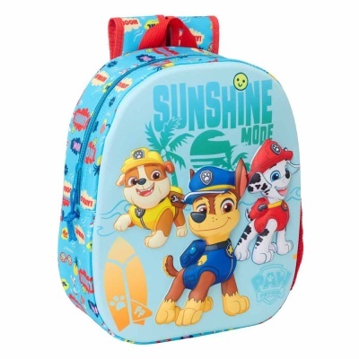 Mochila 3D Pré-Escolar Patrulha Pata