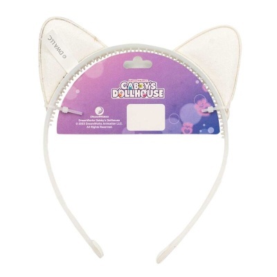 Tiara com orelhas da Casa de Bonecas da Gabby