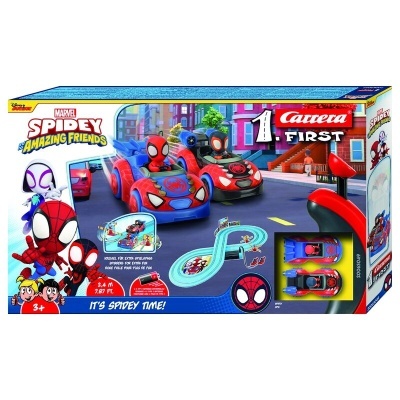 Pista de carros - Its Spidey Time Spidey Amazing Friends Marvel