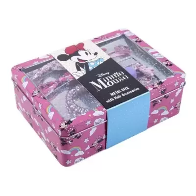 Acessórios para o Cabelo Minnie Mouse Cor de Rosa 11 Pcs