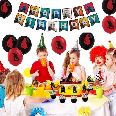 Kit aniversário Dinossauros Godzilla