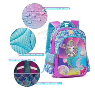 Mochila Escolar Queen Mermaid