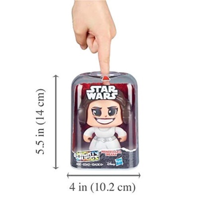 Figura Mighty Muggs Leia Star Wars 14cm