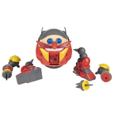 Playset Batalha Robot Gigante Eggman contra Sonic Sonic the Hedgehog