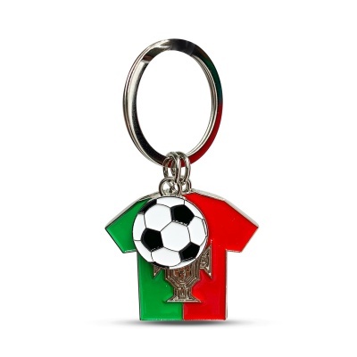 Porta-chaves metálico T-Shirt FPF Portugal