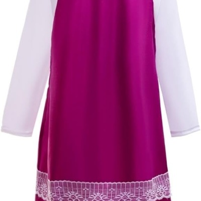 Fato de Masha - Masha e o Urso