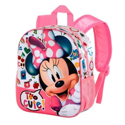 Mochila 3D Pré-Escolar Too Cute Minnie Disney 31cm