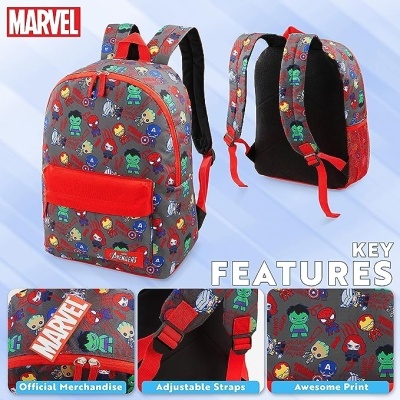 Mochila Escolar Avengers figures 42 cm