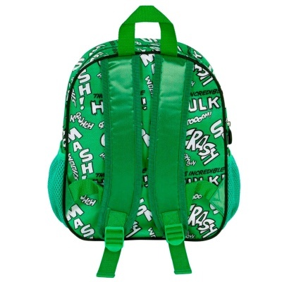 Mochila 3D Pré-Escolar Hulk Greenmass Marvel 31 cm